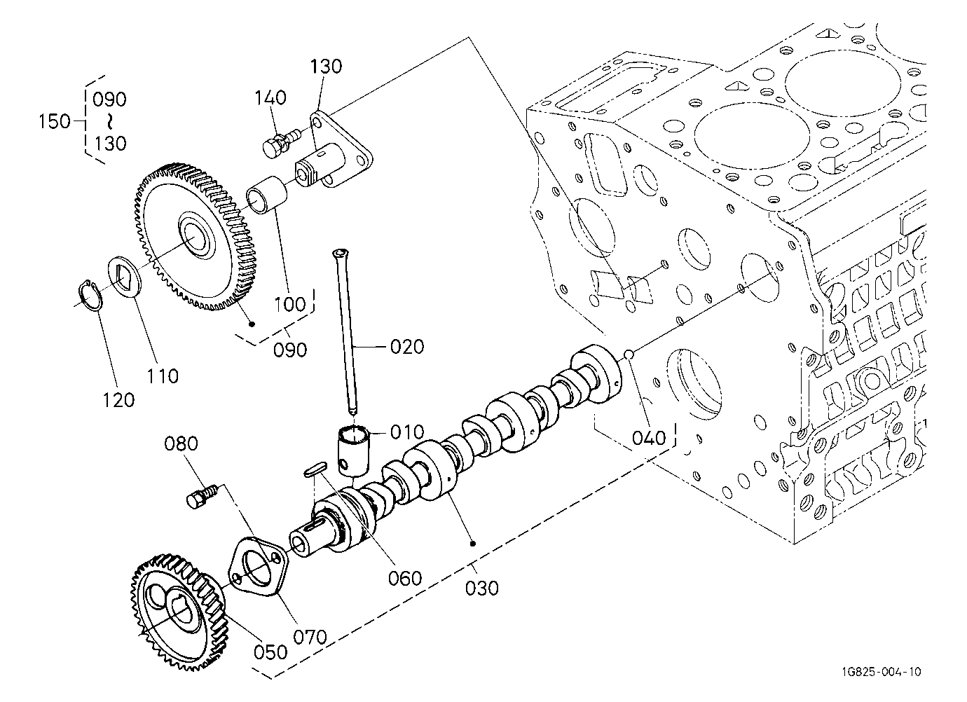 Camshaft And Idle Gear Shaft