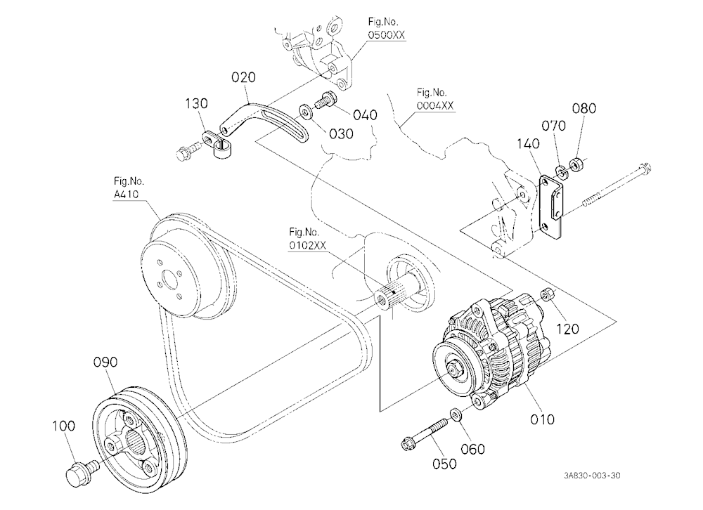 Alternator [A] [Cab Type]