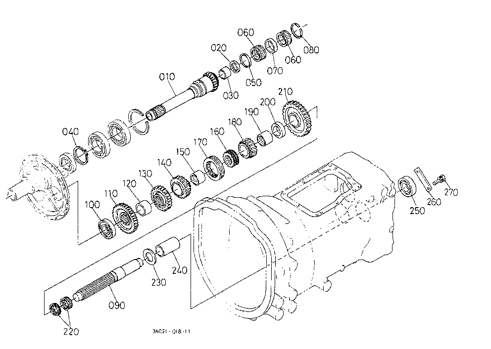 Input Shaft/First Shaft