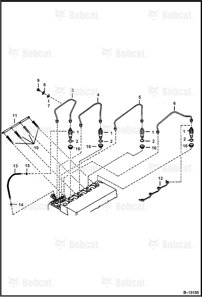Injector Nozzles (Kubota - V2203)