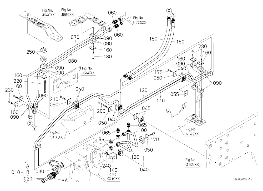 Coupler Kit (Front Hyd. Outlet/Elec.6Th) (Coupler/