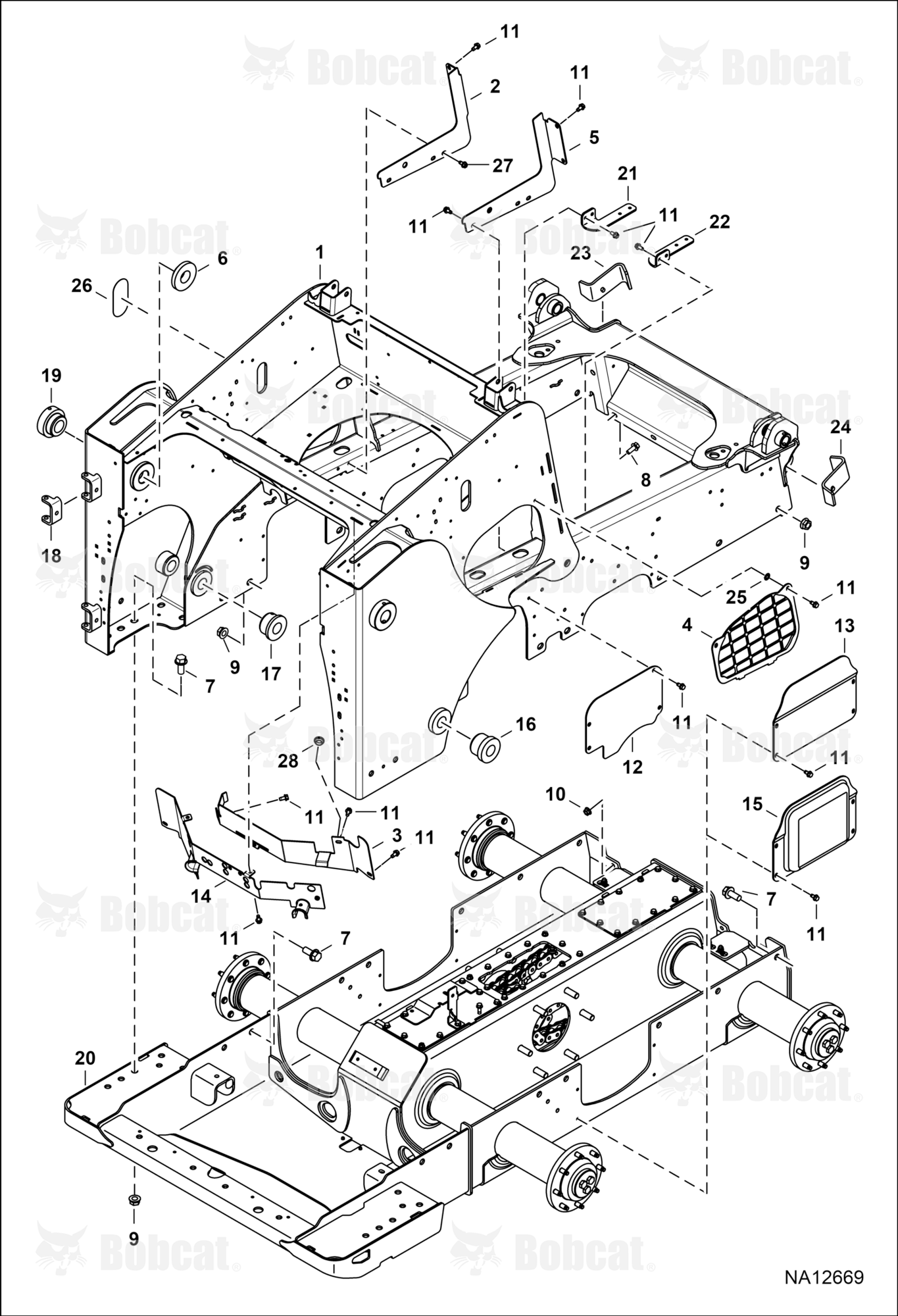 Main Frame  ALJ818652 - ALJ818656, ALJ818658 & Above