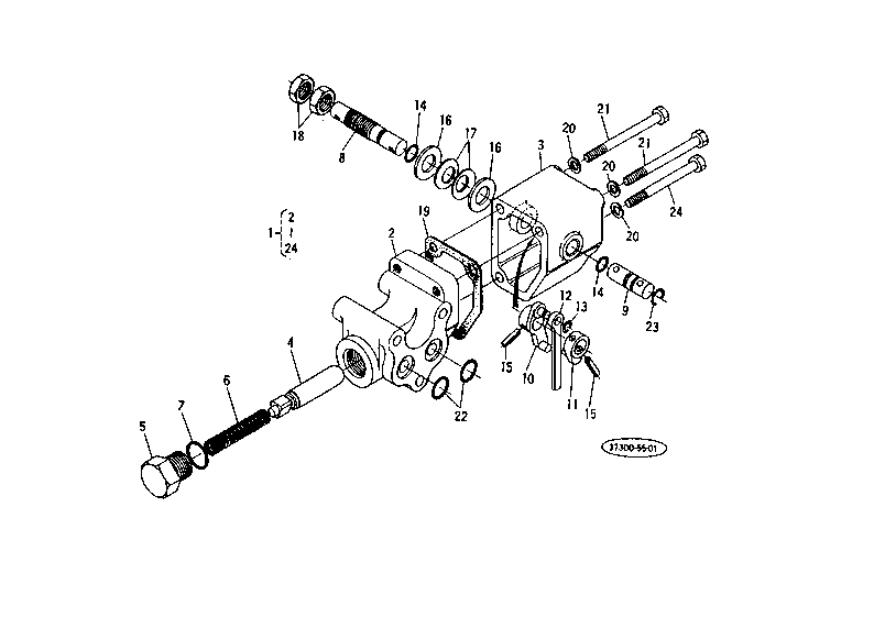 Draft Control Valve Section Parts