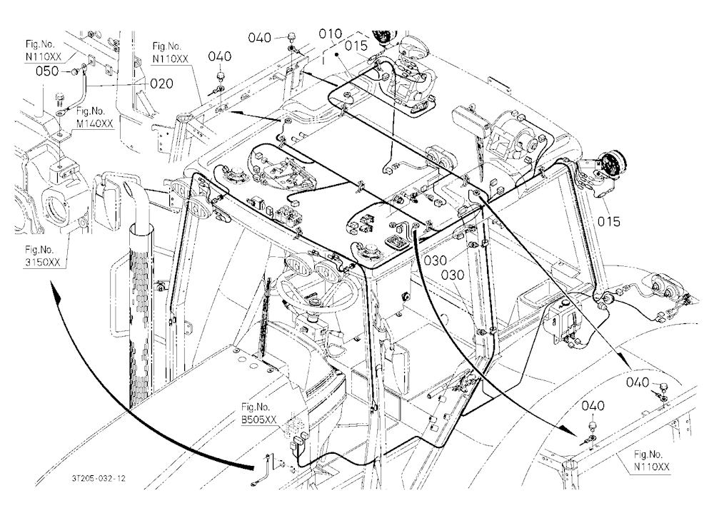 Electrical Wiring (Cab) [A]