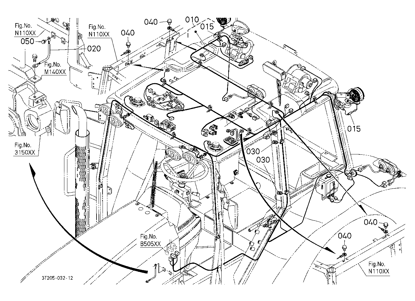 Electrical Wiring (Cab) [A]
