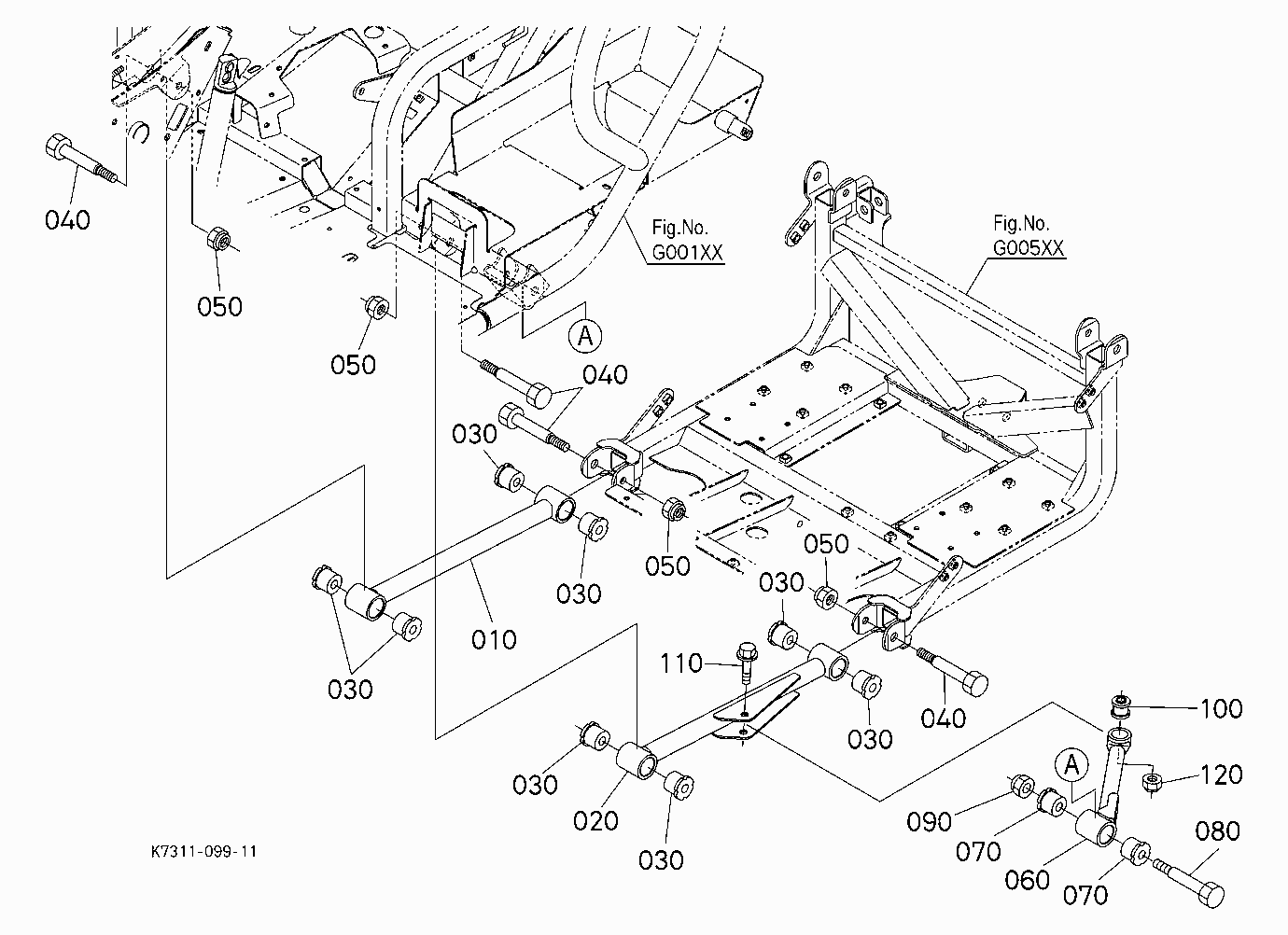 REAR SUSPENSION 2 (LOWER)