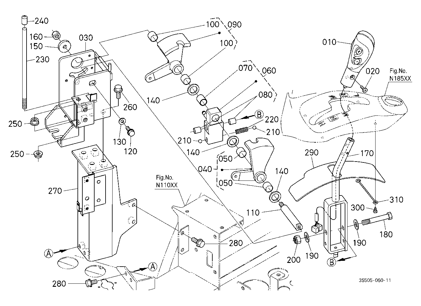 Main Gear Shift Lever