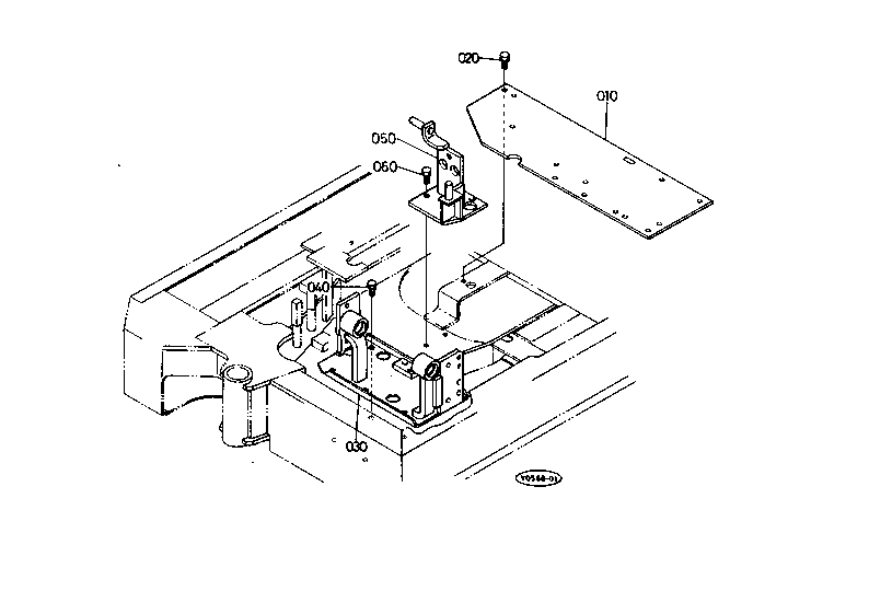 Control Lever (Frame) [Kh-41(H)] Except [Exp.2]