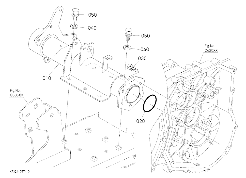 Rear Axle Case (Right)
