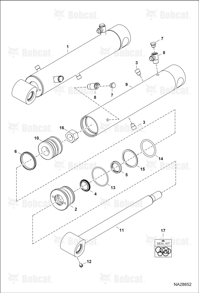 Tilt Cylinder