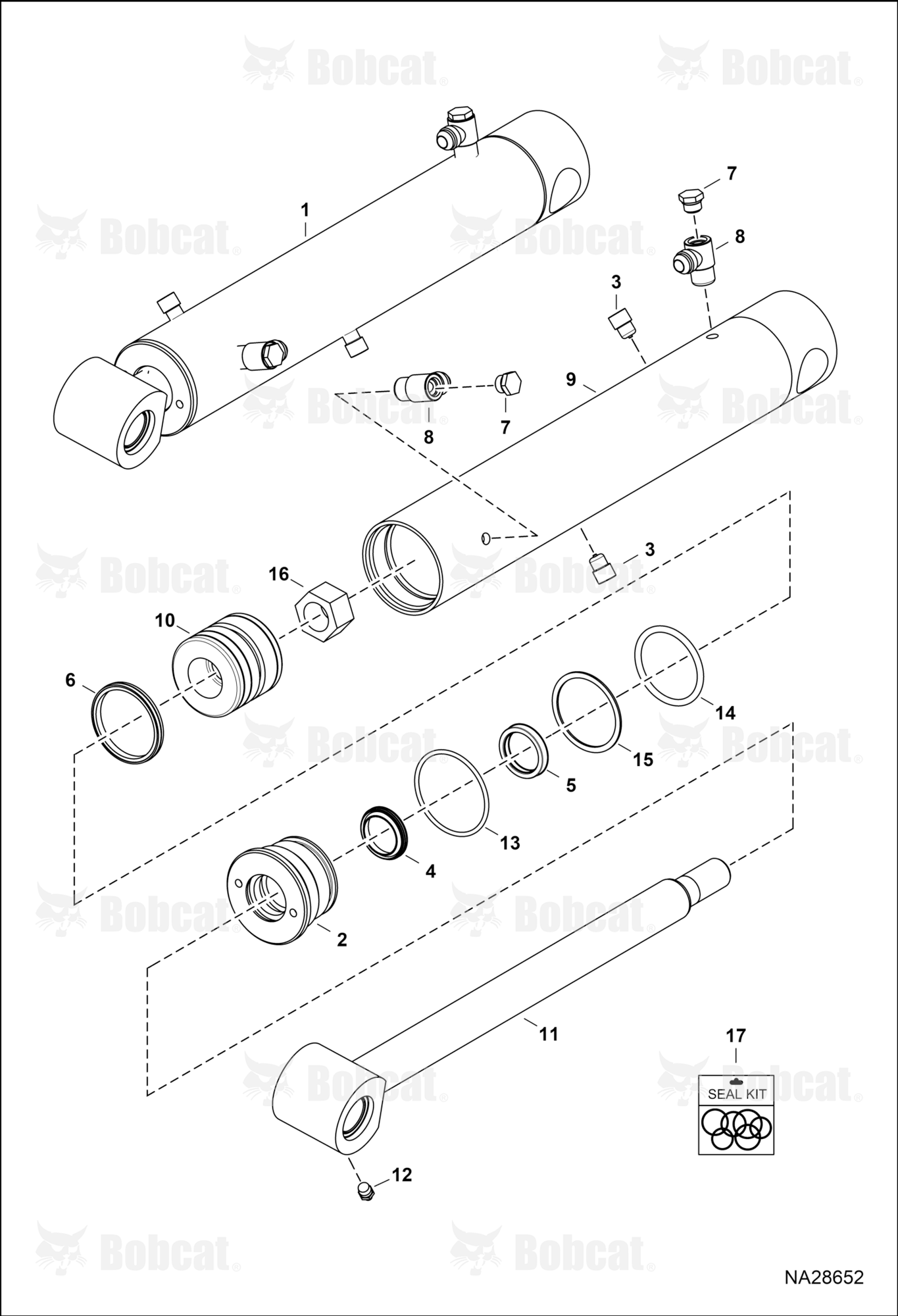 Tilt Cylinder
