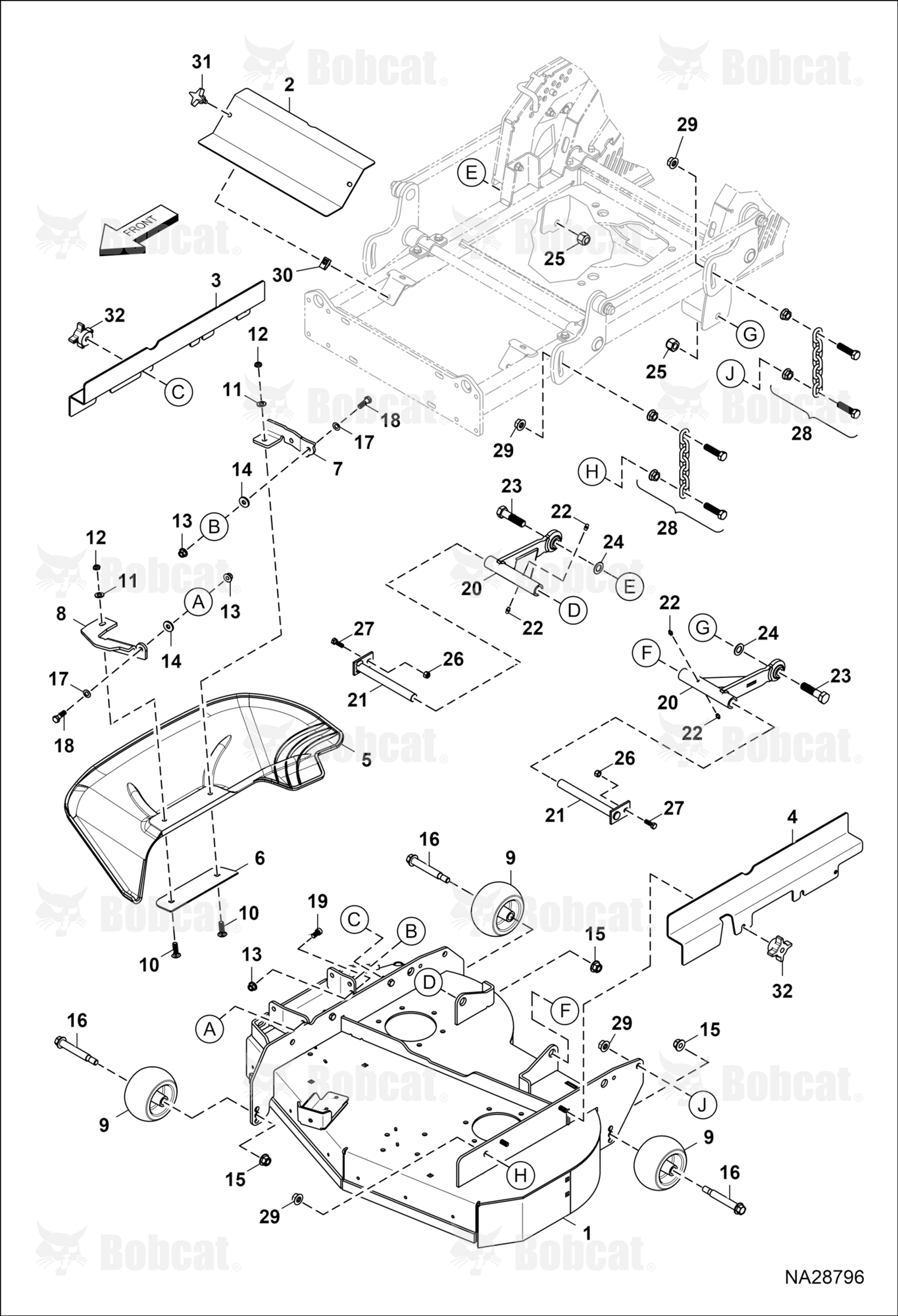 DECK, WHEEL, Covers