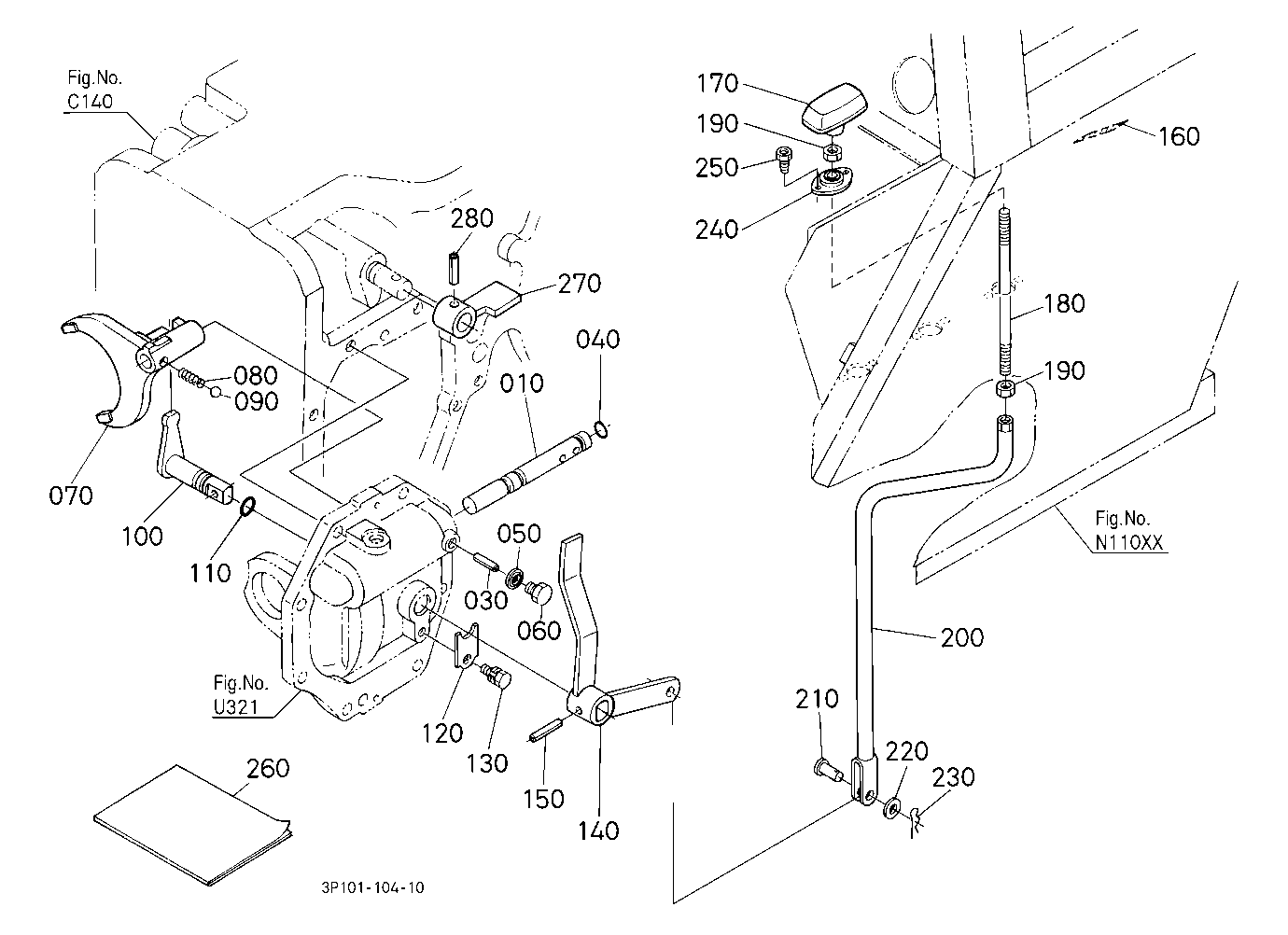 Creep Speed Kit 2 (Shift Fork/Lever) [Option]