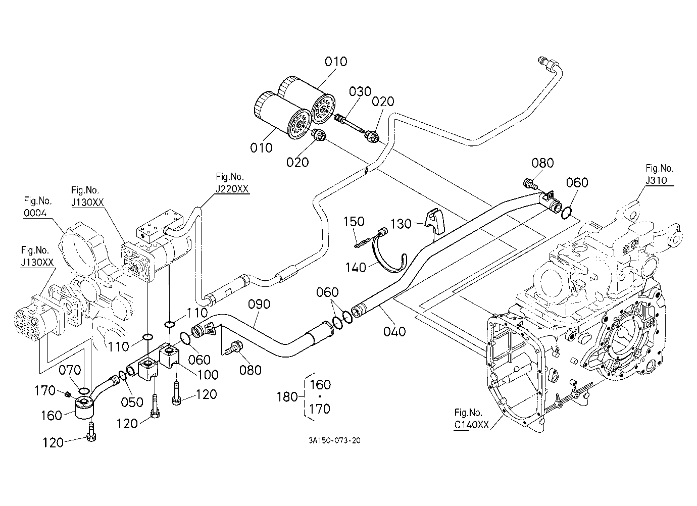 Hydraulic Pipe (Suction) [Ca]