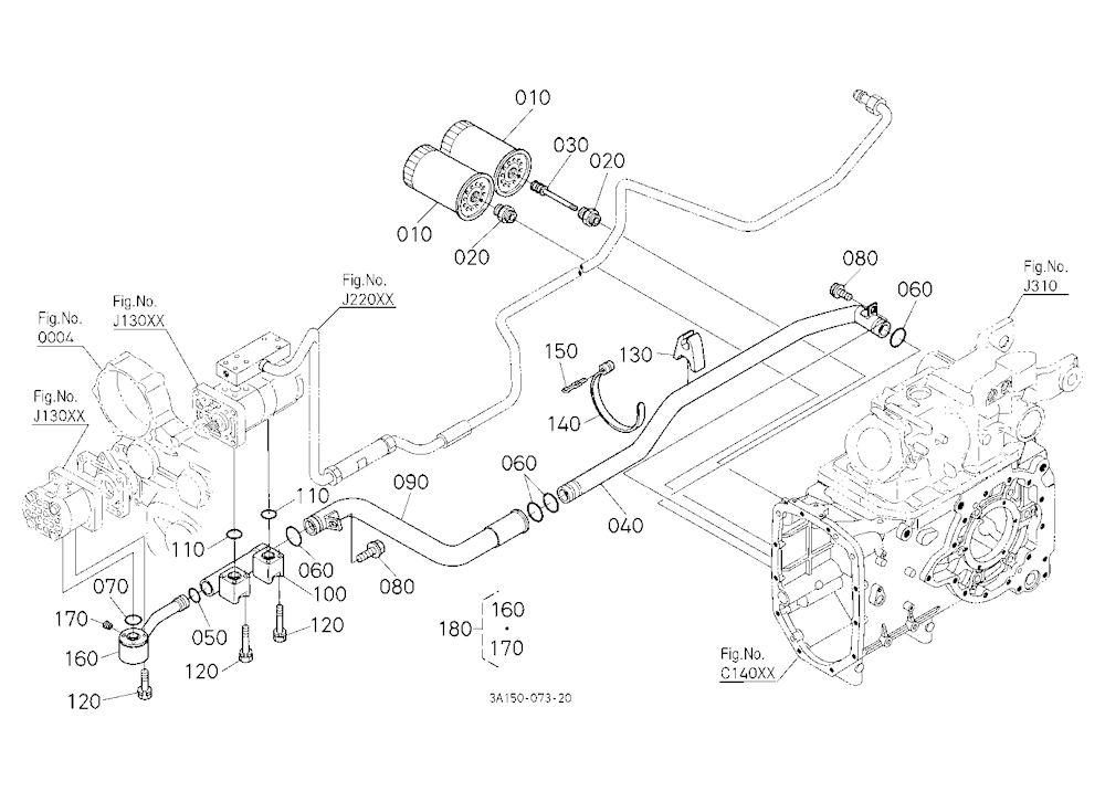 Hydraulic Pipe (Suction) [Ca]