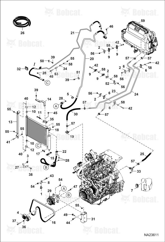 Heater & A/C (HVAC/Auto HVAC Plumbing)  B56R11001 - B56R11605