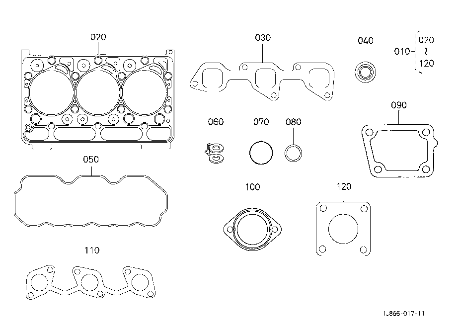 Upper Gasket Kit [Option]