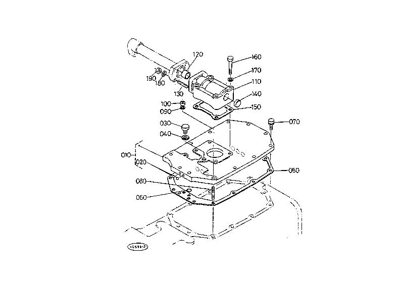 Main Gear Shift Cover With Cab Except Back Creep