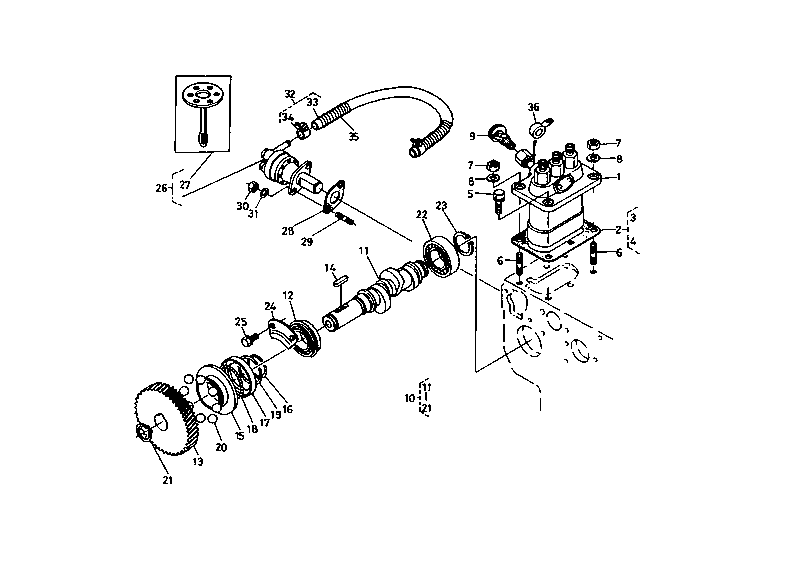 Fuel Camshaft Group