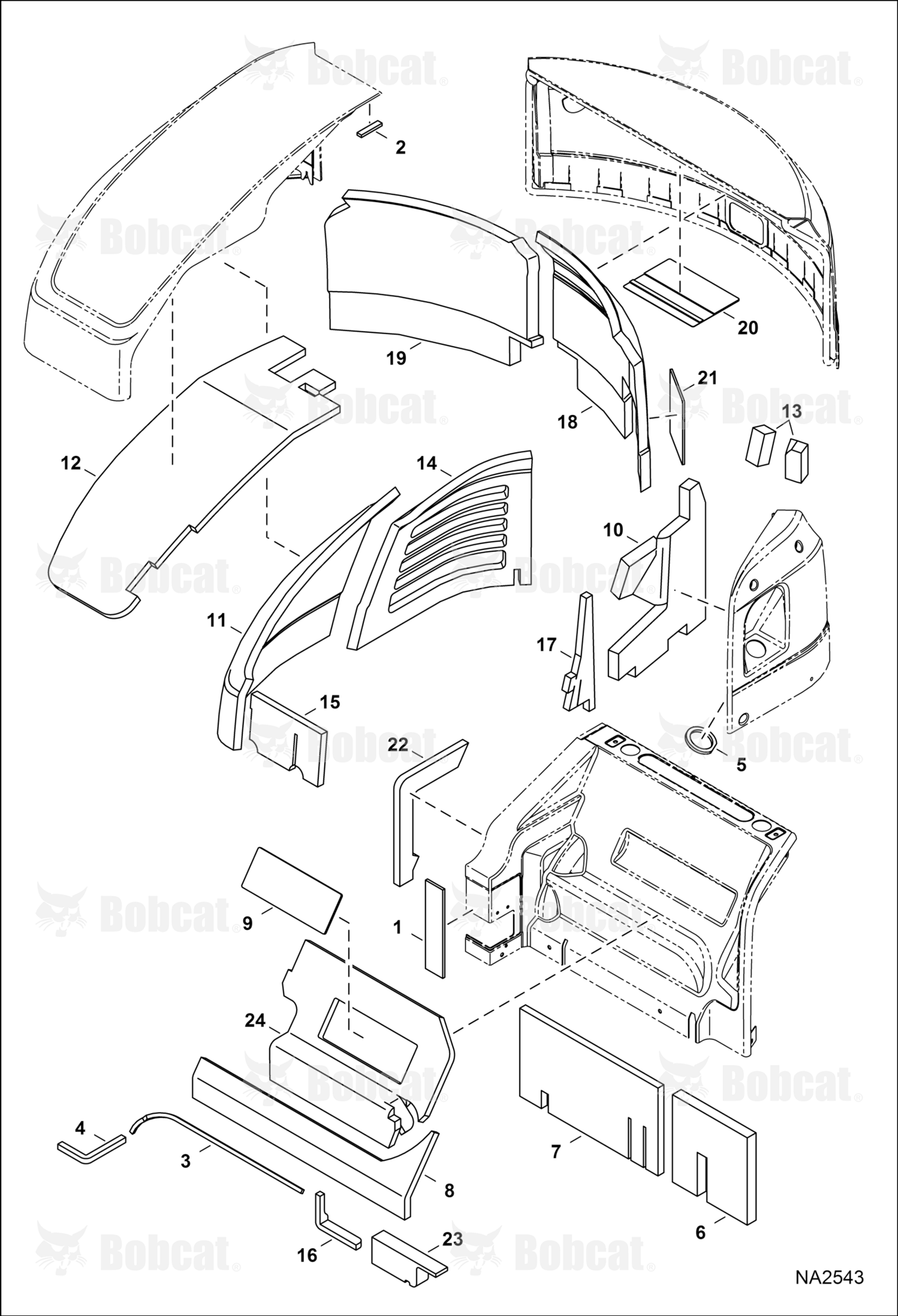 Insulation  ARWM11001 - ARWM11733, ASW311001 & Above