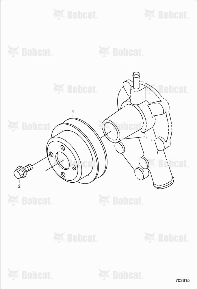 ENGINE, Water Pump Pully