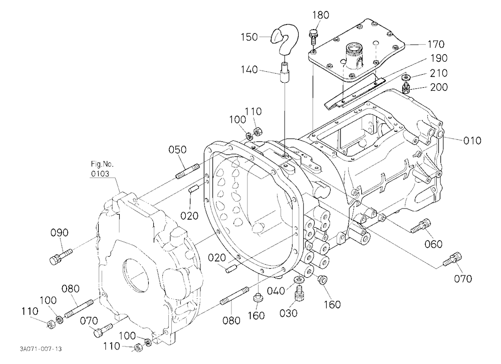Clutch Housing [Rops Type]
