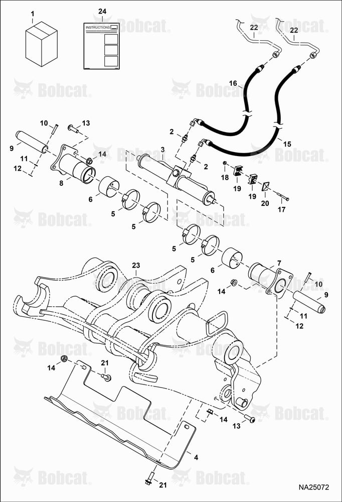 Power Attachment Lock Kit (Quick-tach)