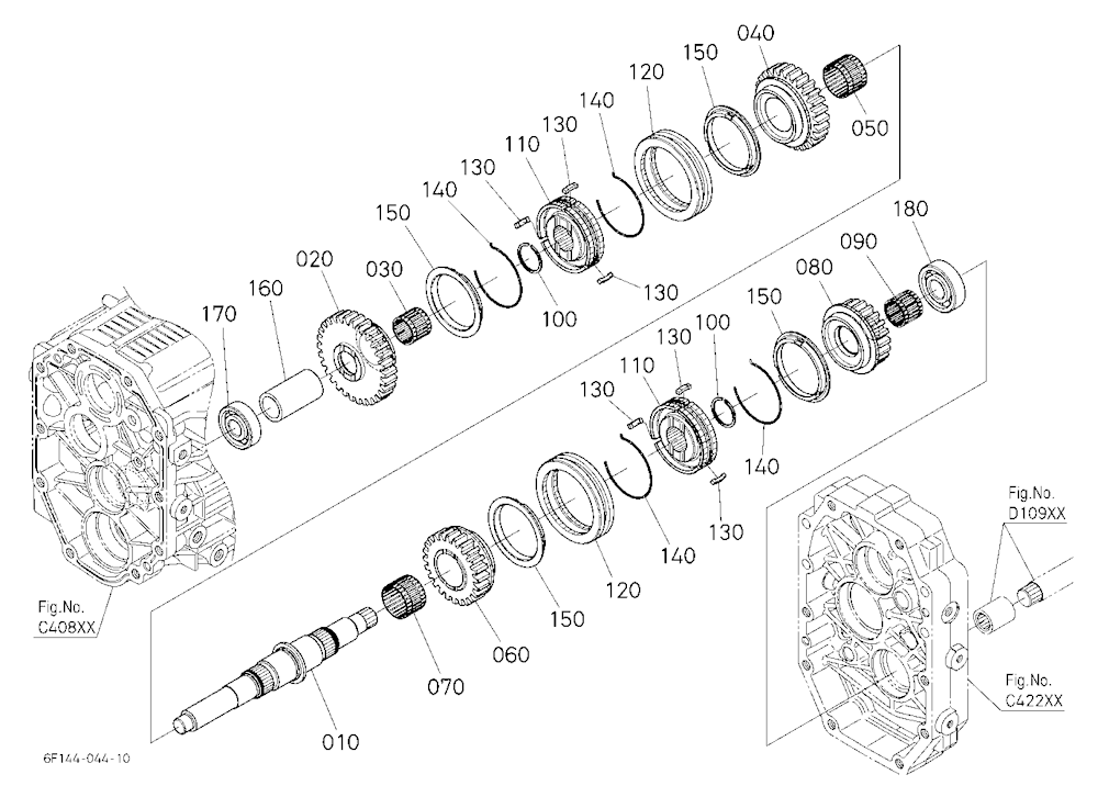 Main Gear Shaft