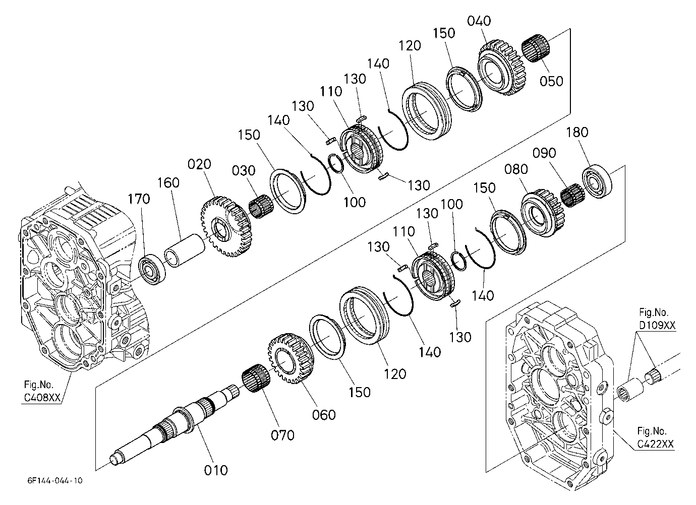 Main Gear Shaft