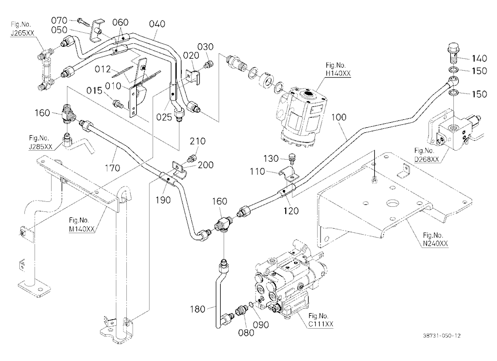 Hydraulic Oil Line (Shuttle/Pto)