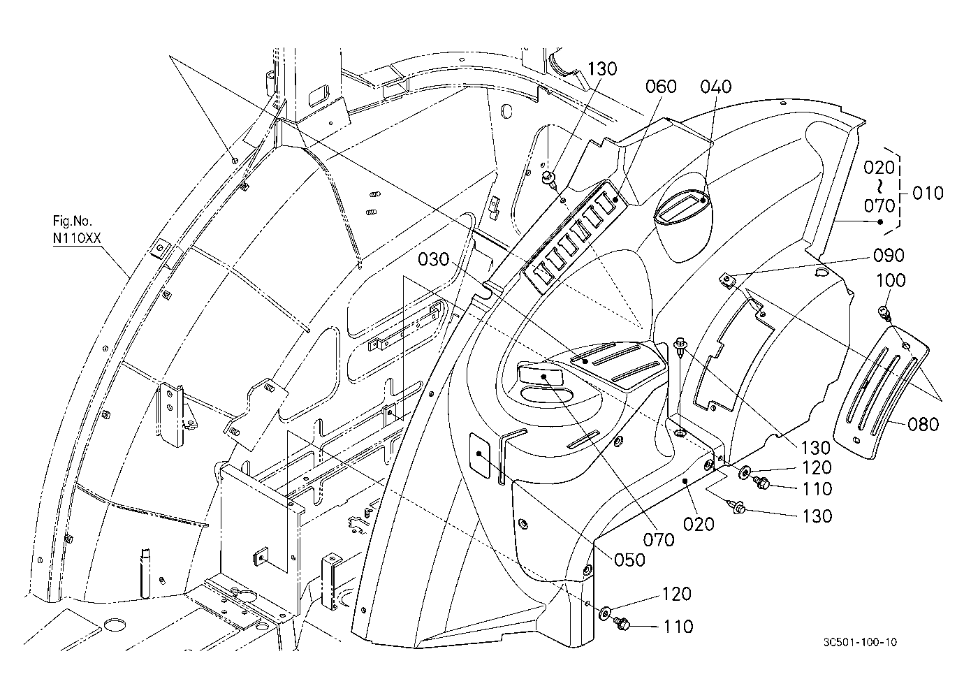 Fender Cover Lh