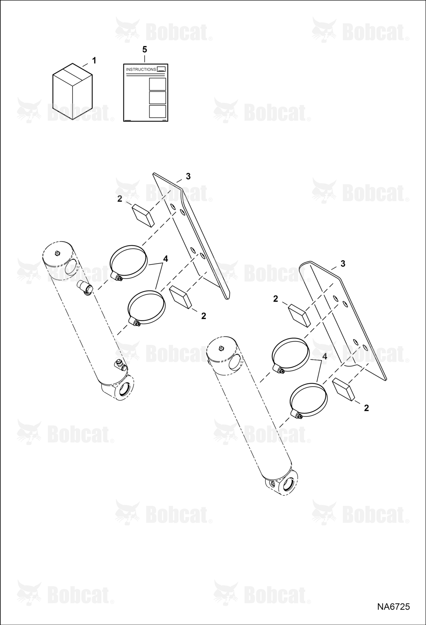 Shield Kit (Tilt Cylinder)
