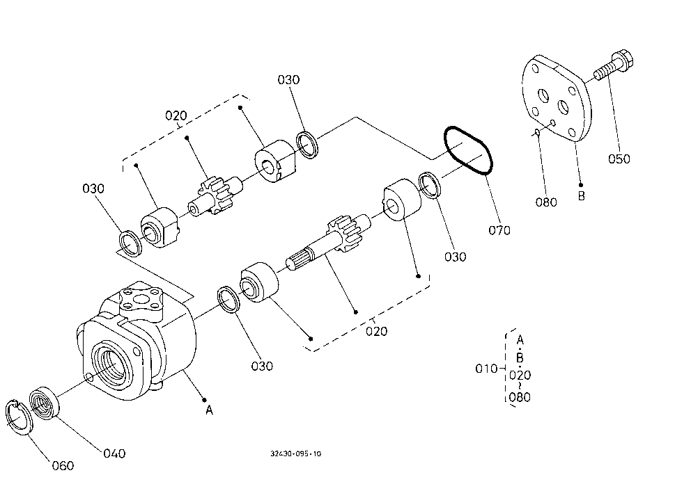 Hydraulic Pump [Component Parts]