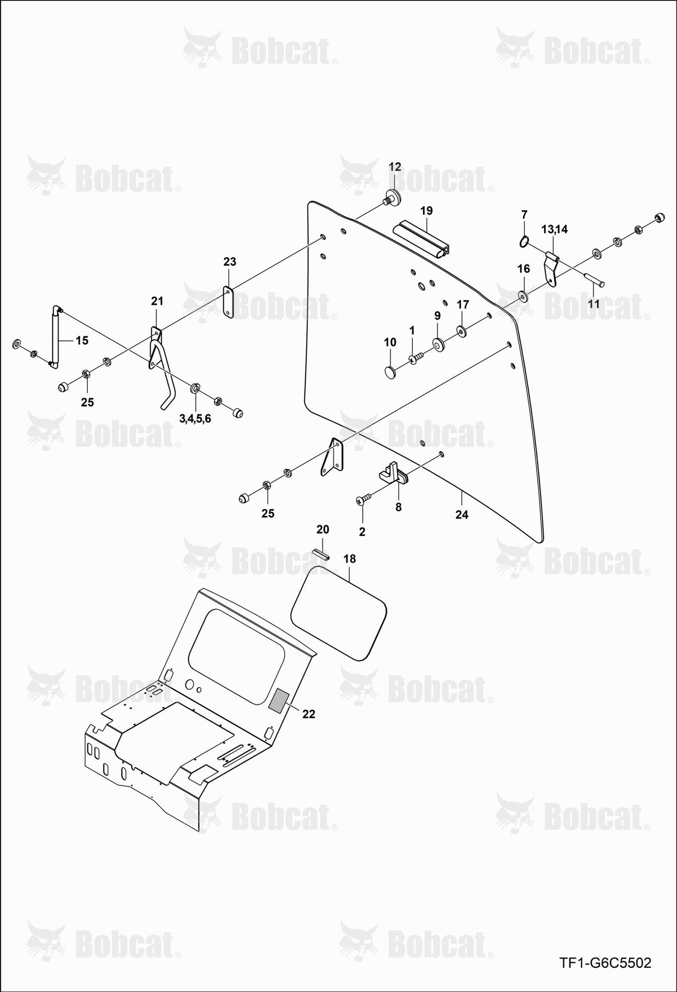 Rear Glass Group