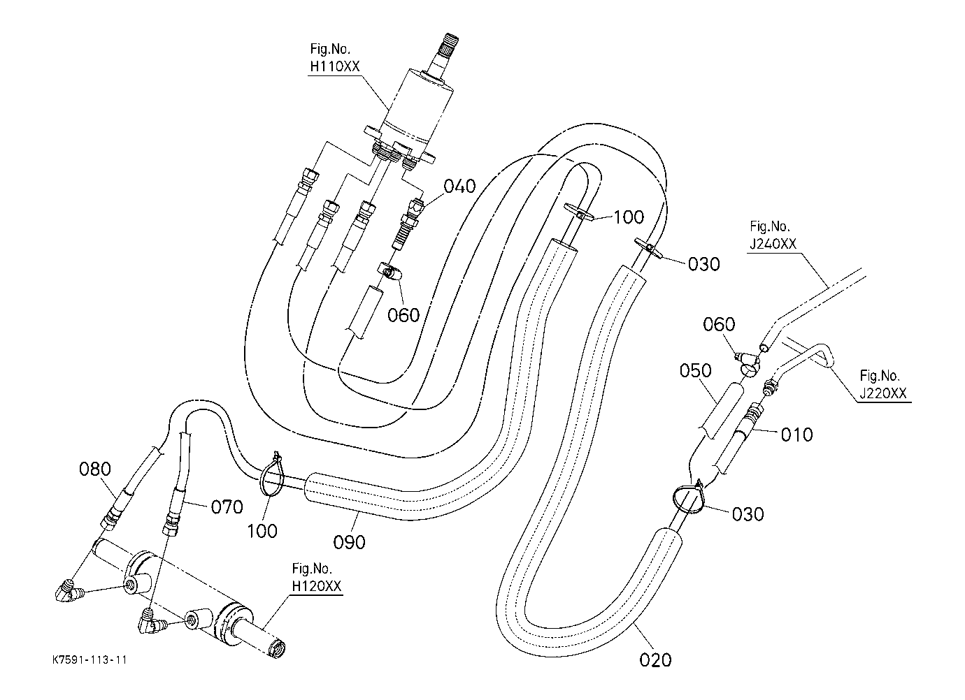 Hydraulic Oil Line(Steering)