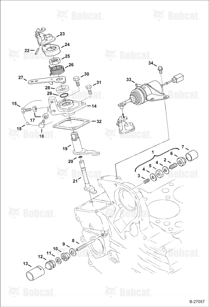 Speed Control & Stop Lever