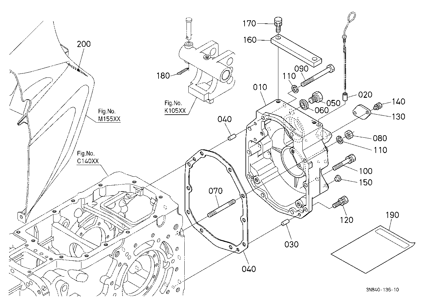 Pto (540/1000) Conversion Kit (Gear Case) (W/G No.