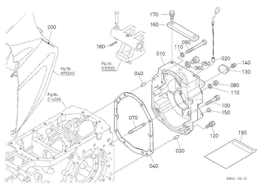 Pto (540/1000) Conversion Kit (Gear Case) (W/G No.