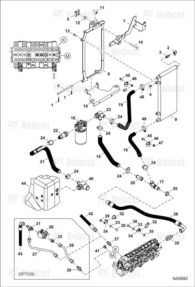 Hydraulic Circuitry (Cooler/Filter)