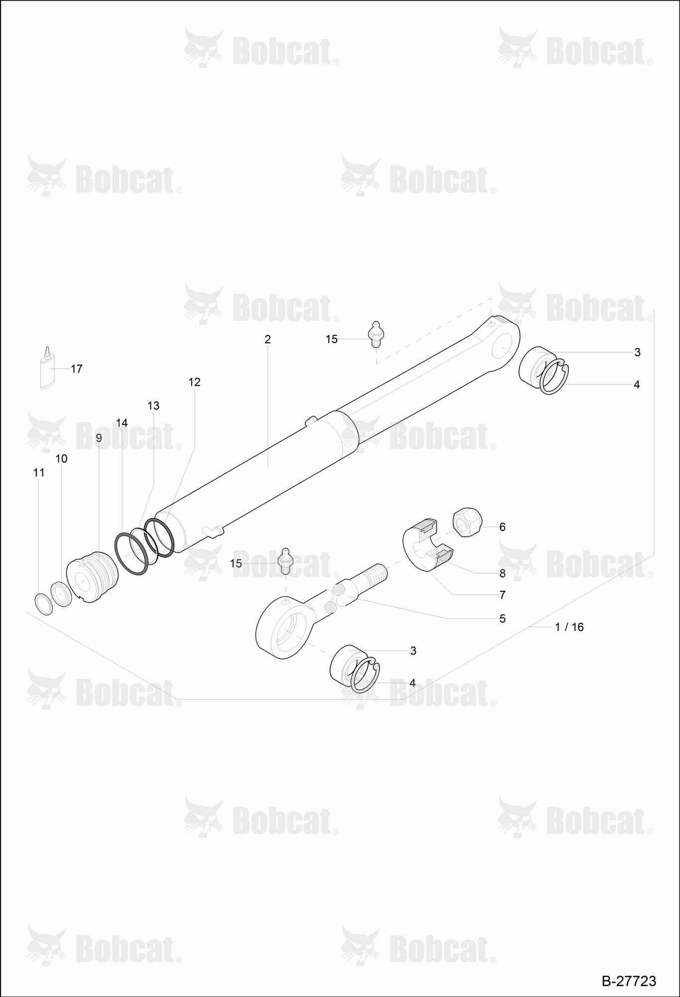 Hydraulic Cylinder - Dumping