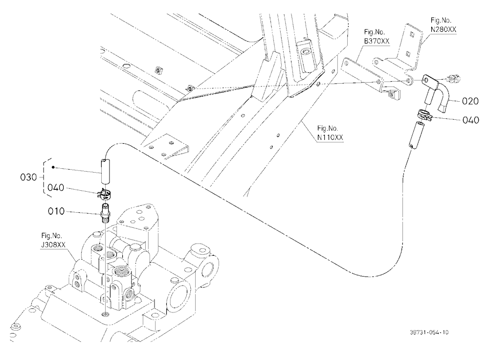 Breather Hose (Hydraulic Cylinder Case)