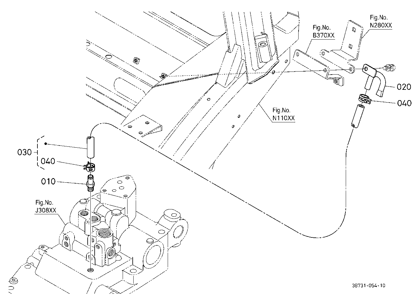 Breather Hose (Hydraulic Cylinder Case)