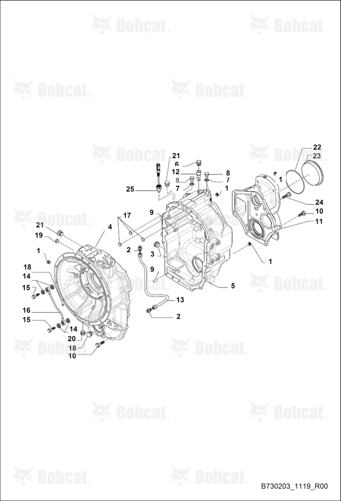 4WD 2WS Transmission Housing