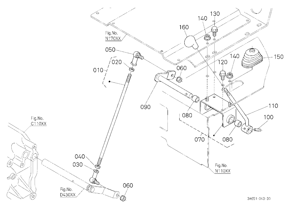 Range Gear Shift Lever