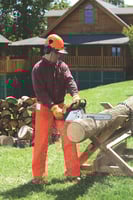 Thumbnail of STIHL MS 211 CBE Chainsaw Action