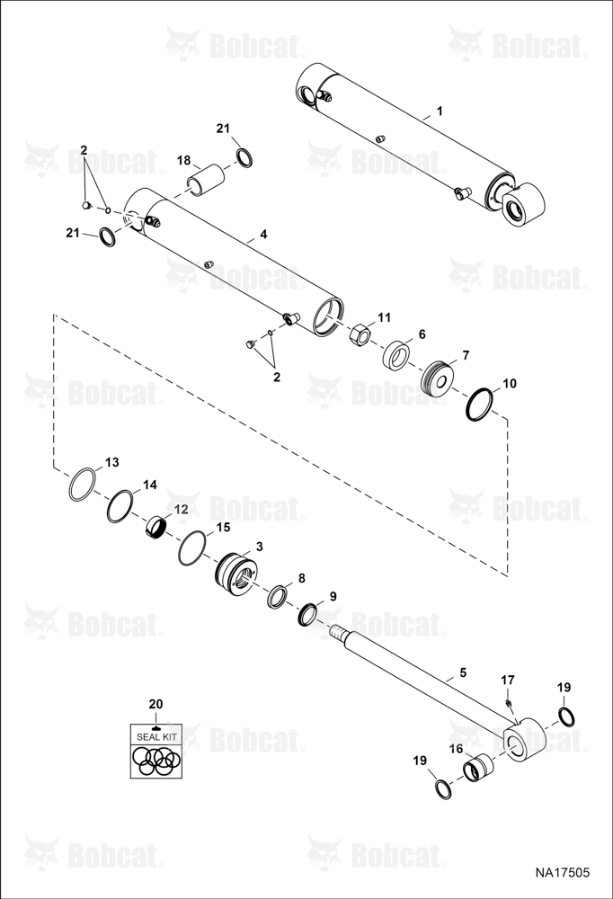 Boom Swing Cylinder