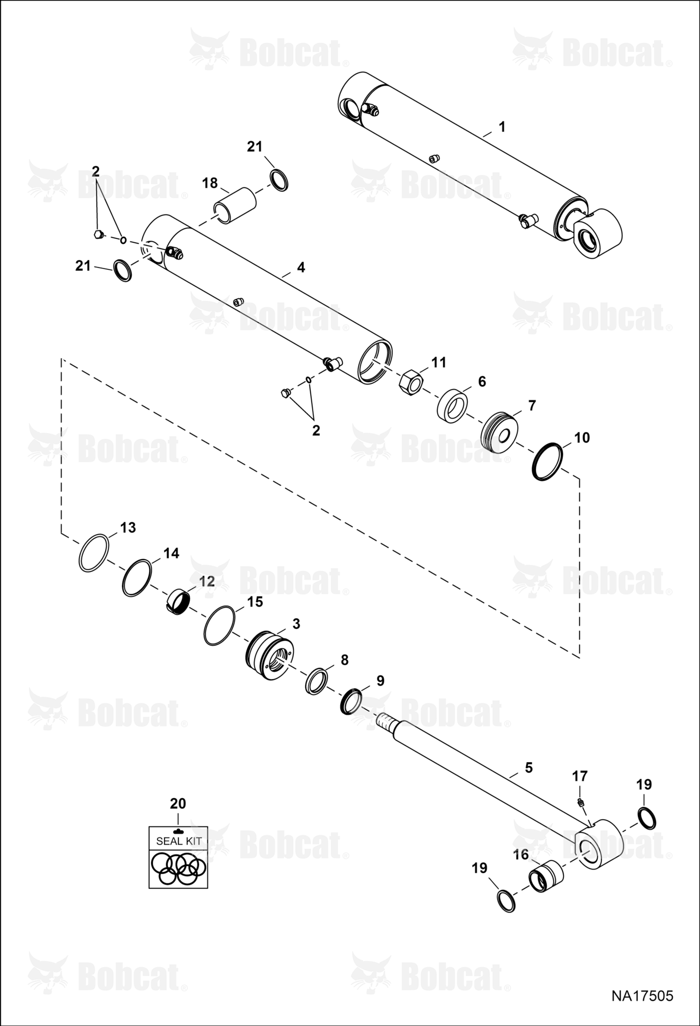 Boom Swing Cylinder