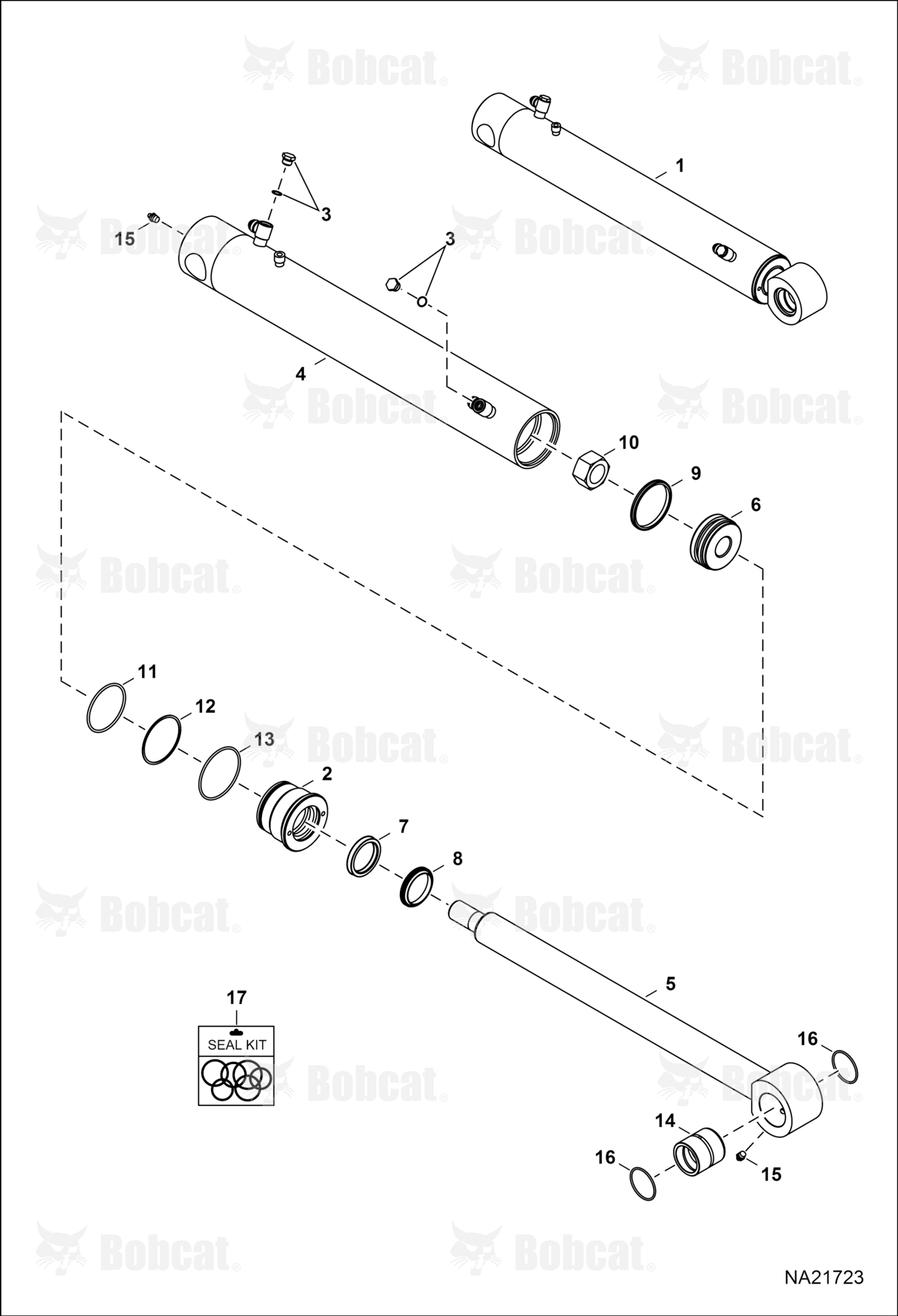 Angle Blade Cylinder