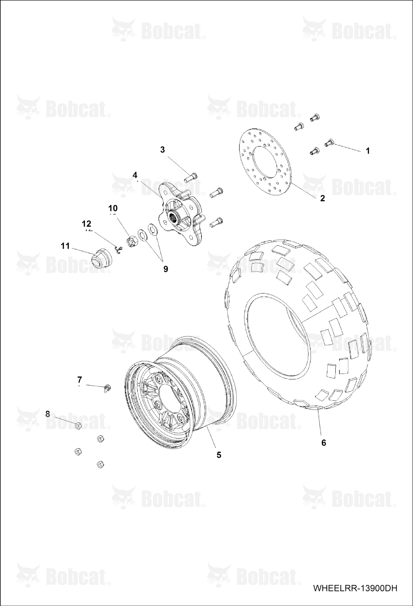 WHEELS, Rear (Black)