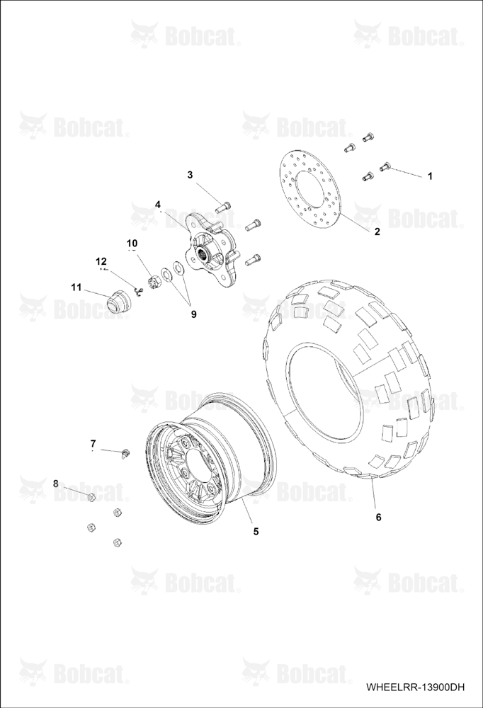 WHEELS, Rear (Black)